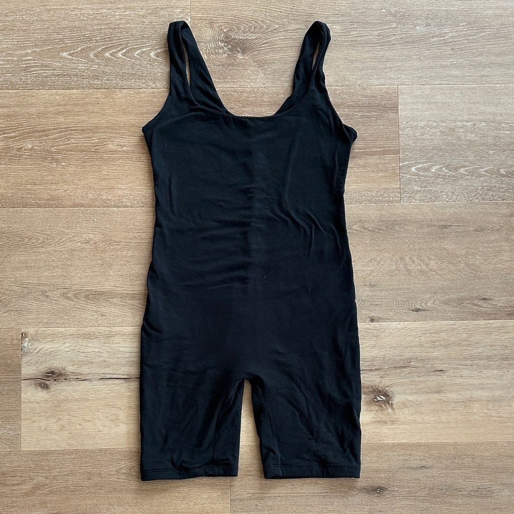 Classic Black Tank Romper Jumpsuit